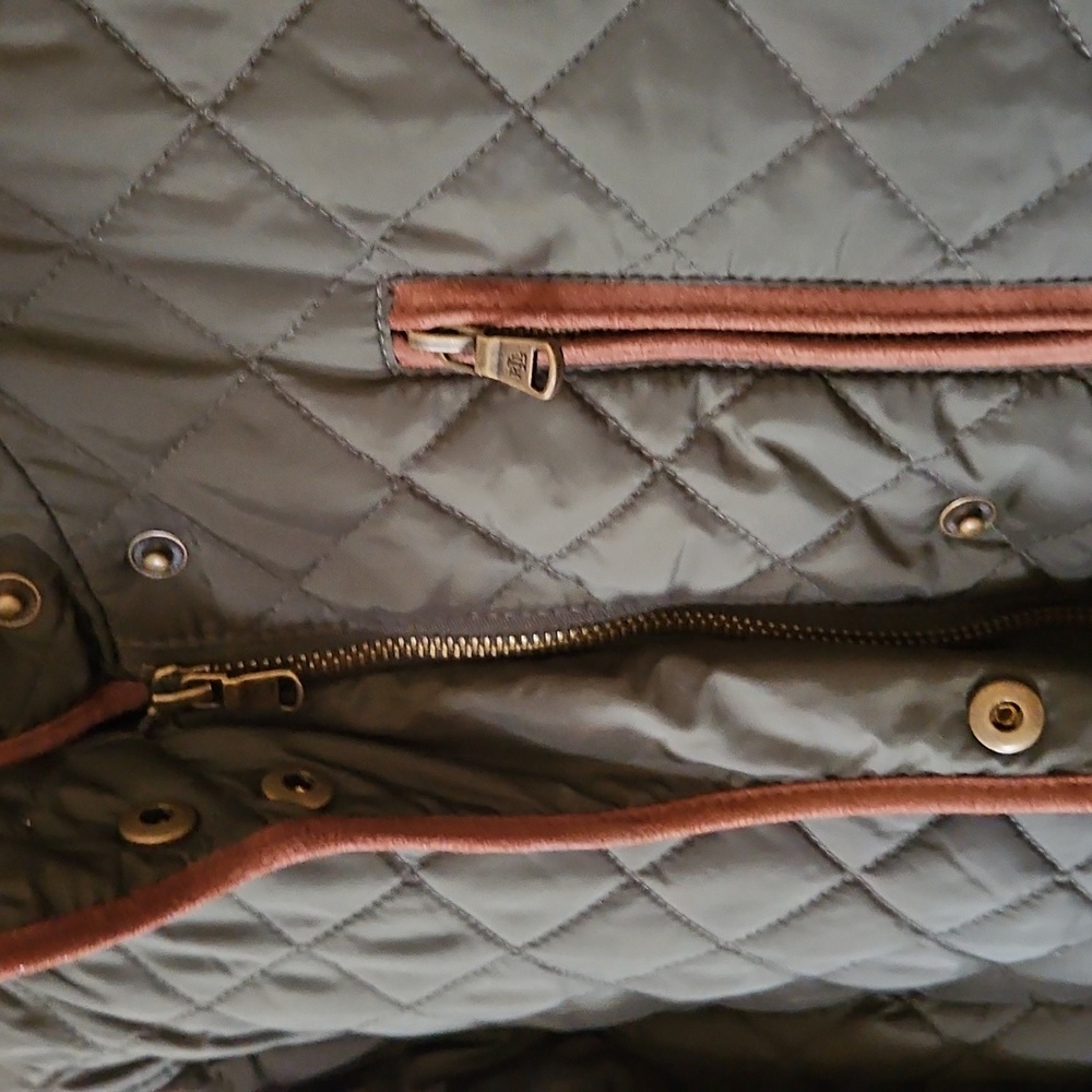 Ralph Lauren Green Quilted Coat - Picture 6 of 8
